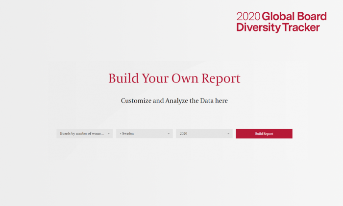 2020年全球董事会多样性跟踪器 - 自定义数据